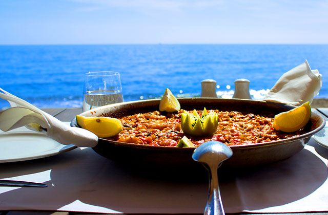 Paella Fuerte Marbella Beach Restaurant